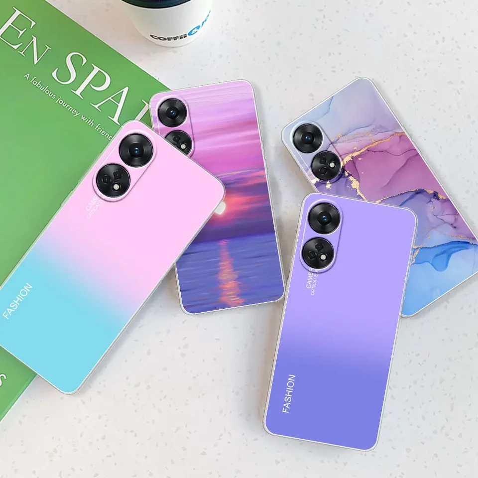 UPLAI Coque Pour Oppo Reno 8T 4G (Reno8T), Très Mince Souple