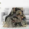 Utagawa Kuniyoshi - Dragons Blankets Flannel Breathable Sofa Throw Blankets For Home Bedroom Outdoor Throws Bedspread Quilt 6