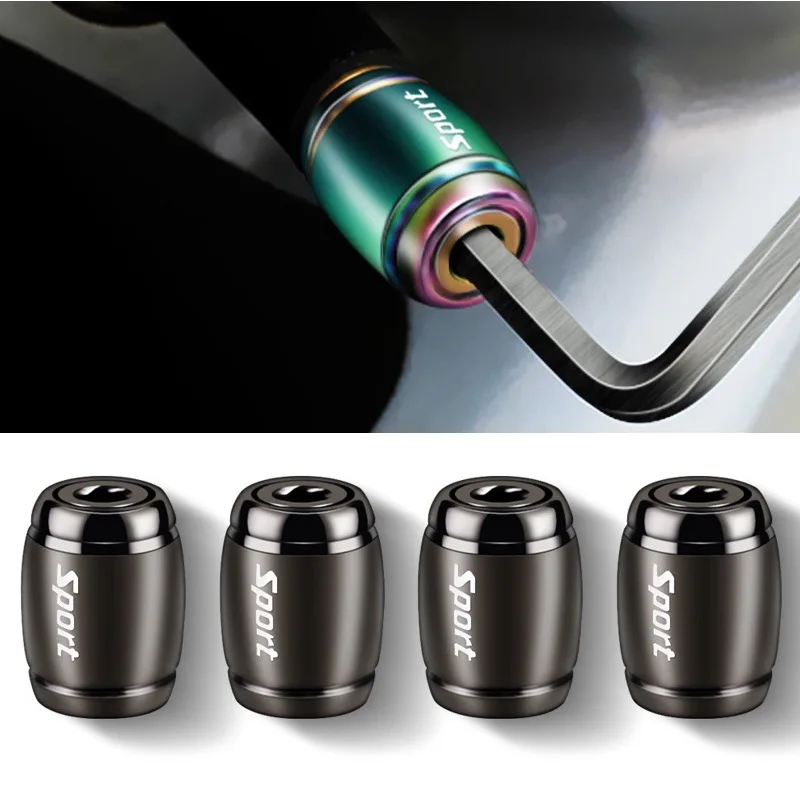 Bouchons De Tige De Pneu 2 Pièces LED Pour Valve De Pneu De Voiture Ou De Vélo - Capuchon Anti-poussière En Forme De Crâne - Lumières Néon Pour Rayons Clignotants De Voiture