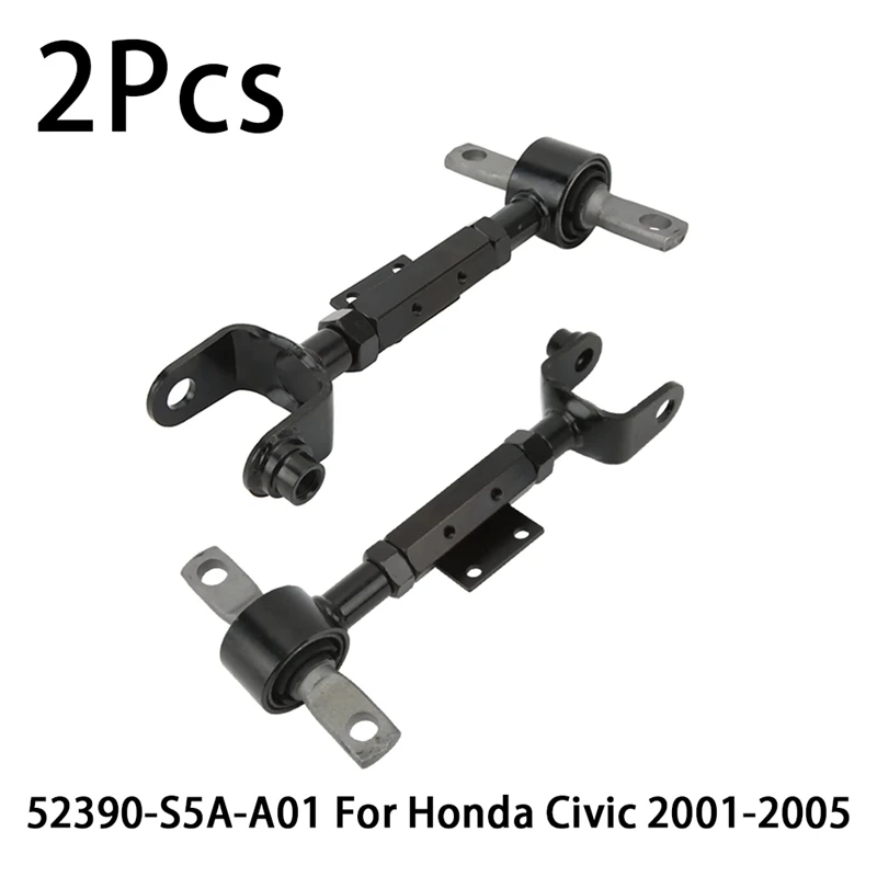 

2 PCS Rear Upper Control Arm Car Suspension Adjustable Rear Upper Control Arm For Honda Civic 2001-2005 52390-S5A-A01