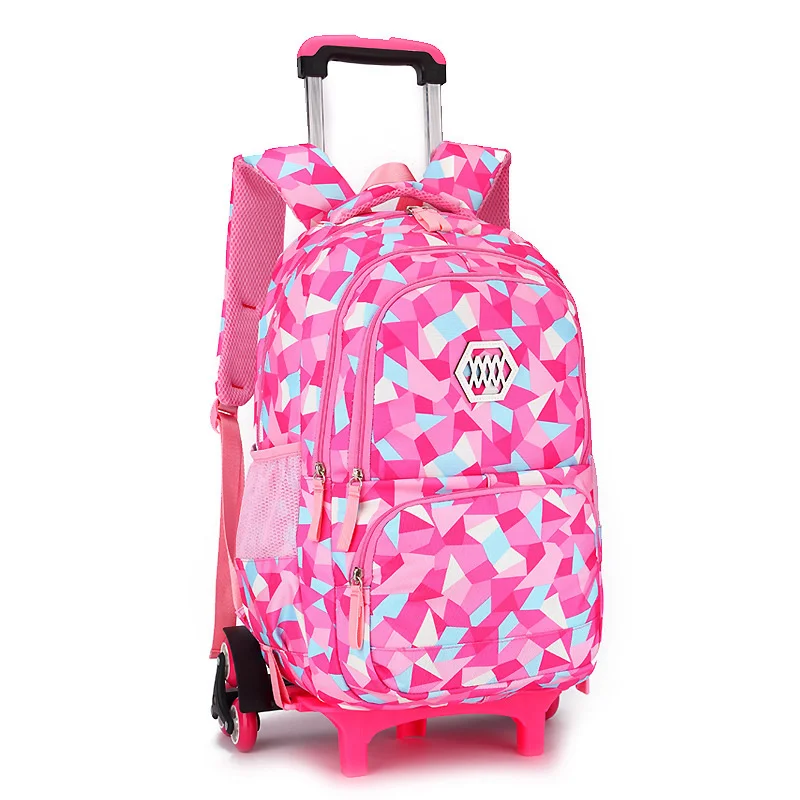 School Bag With Wheels For Boys Girls School Trolley Backpack For Girls  Waterproof Wheeled Backpack For School Bags Trolley Bags - School Bags -  AliExpress