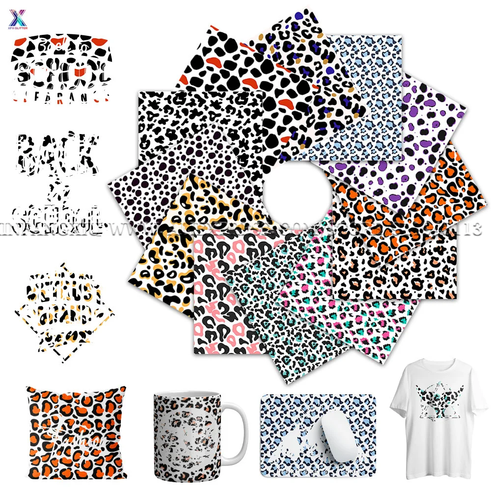 Creatorally Infusible Transfer Ink Sheets - 10 Stück Sublimationstintenblätter Für DIY