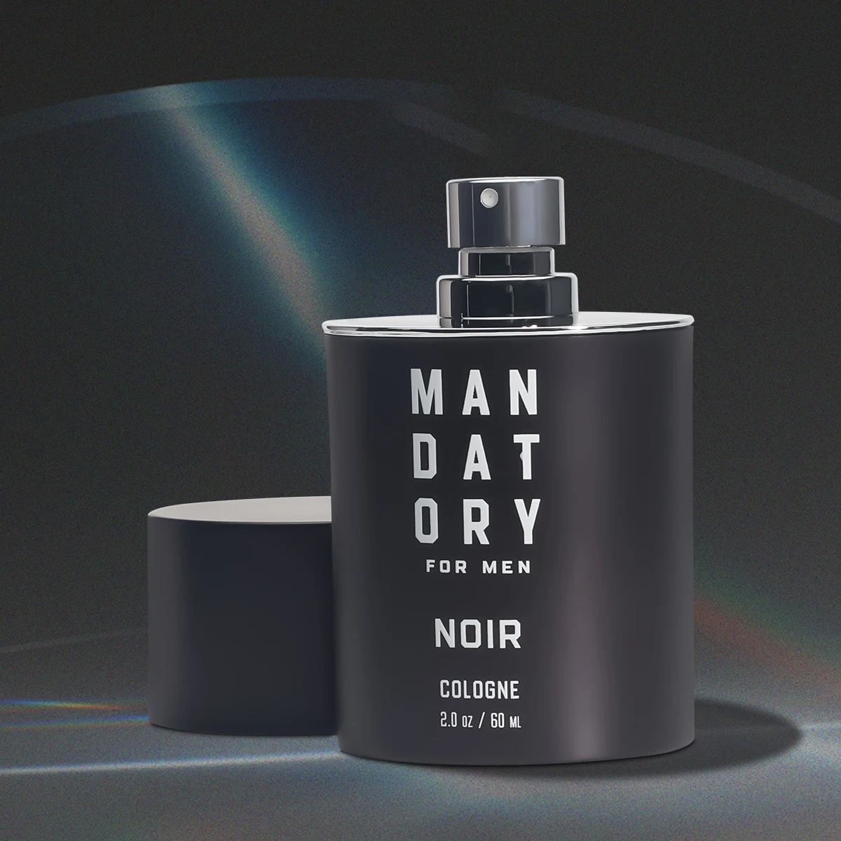 MANDATORY Men's Fragrance Set Gifts 2.0 Oz Eau de Toillete Cologne Spray Body Wash 14 Oz Shower Gel 1.7 Beard Balm 3pcs Gift
