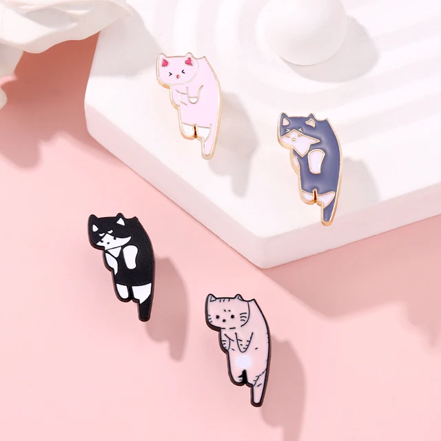 メル猫様尃用 Manhattaner's マンハッタナーズ 財布 かぶせ長財布 猫 本革