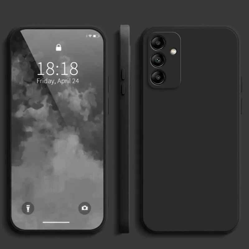 Ultra Thin Matte Silicone Soft TPU Phone Case, Solid Color