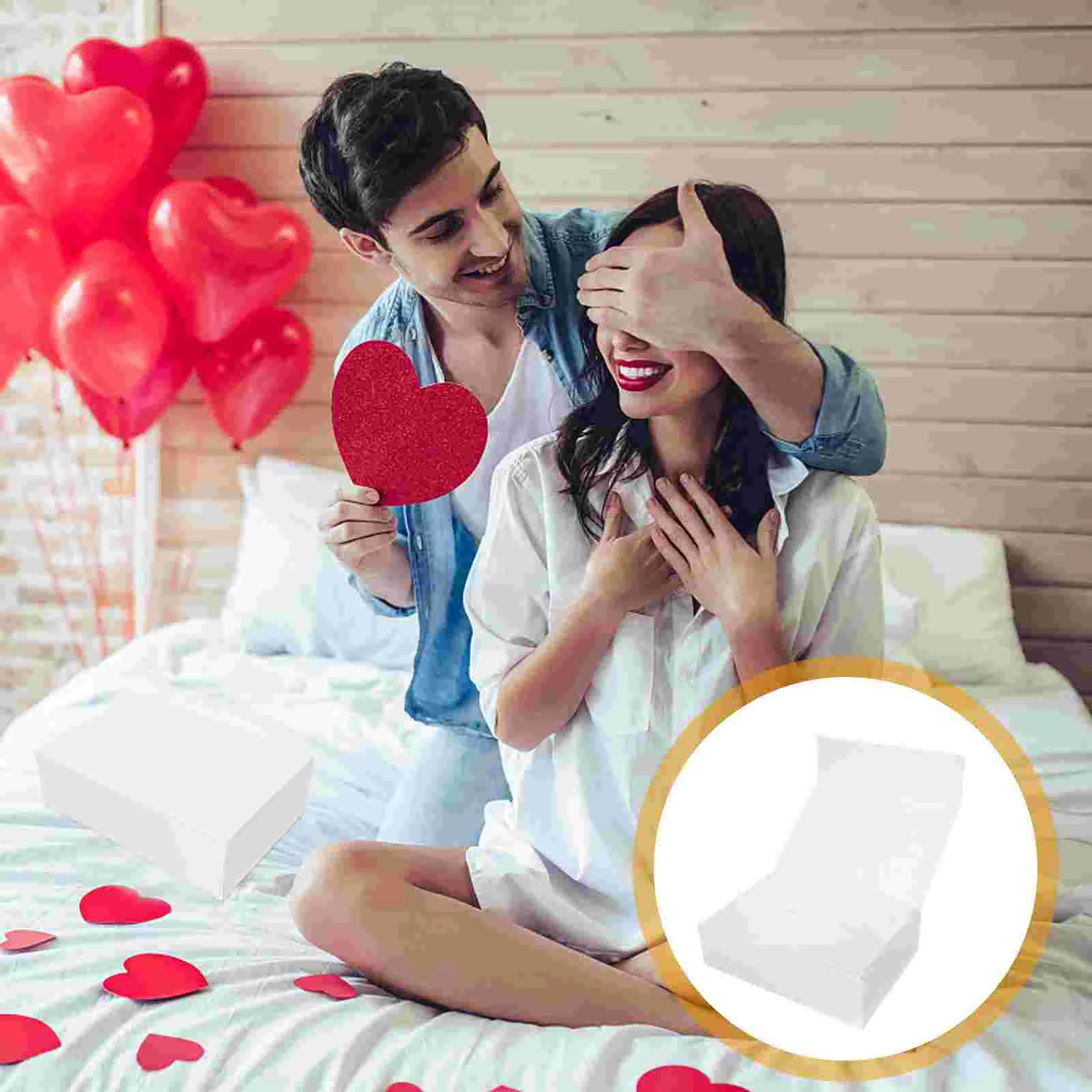 

Valentine'S Day Surprise Magnetic Box Gift Boxes Packaging Cardboard Keepsake Folding Black Box With Lid For Halloween Wedding