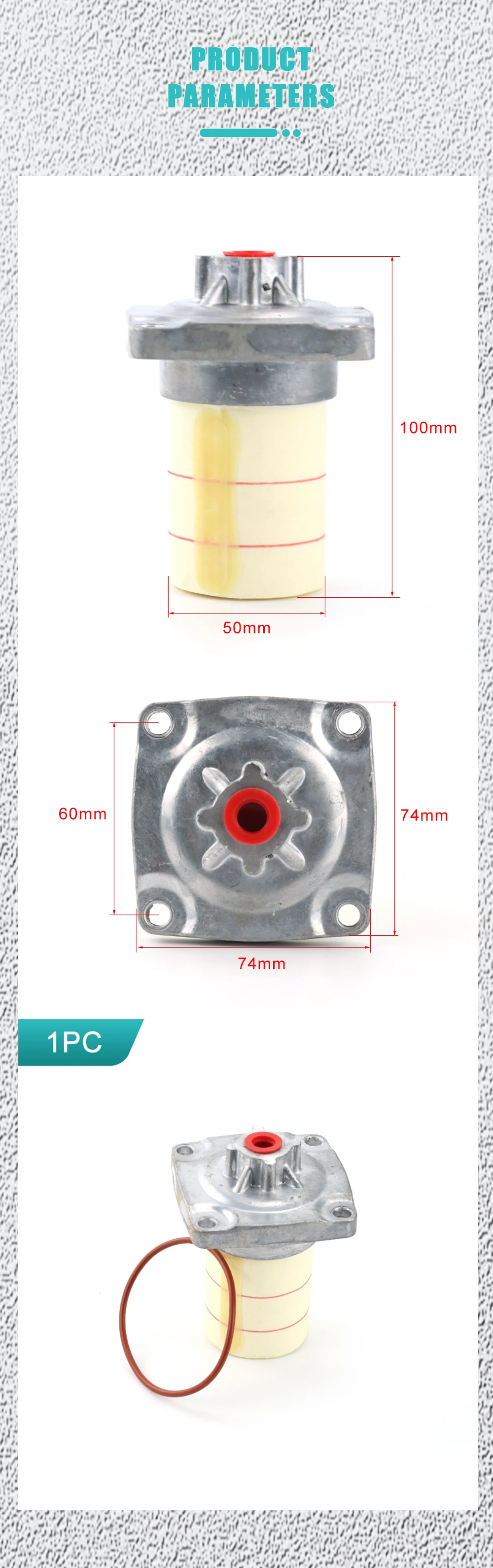 1PC 23390-0E010 23390-0E011 23390-0E011 Kraftstofffilter Geeignet für Hilux Land Cruiser LX Kraftstoffgitter Dieselfilterelement 2015 – Detail 3