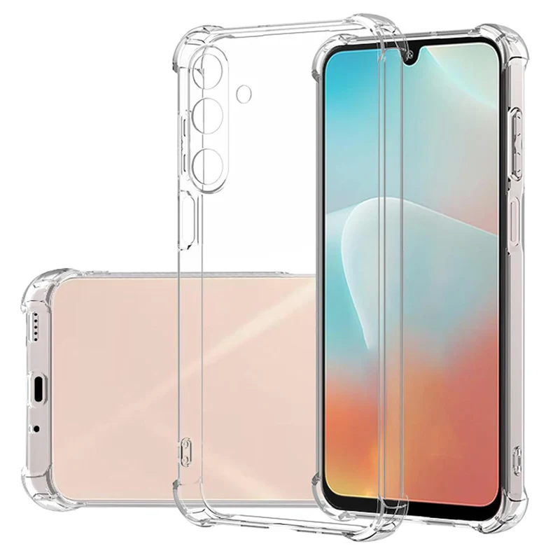 Clear Silicone Soft Phone Case - Sleek and Protective Cover