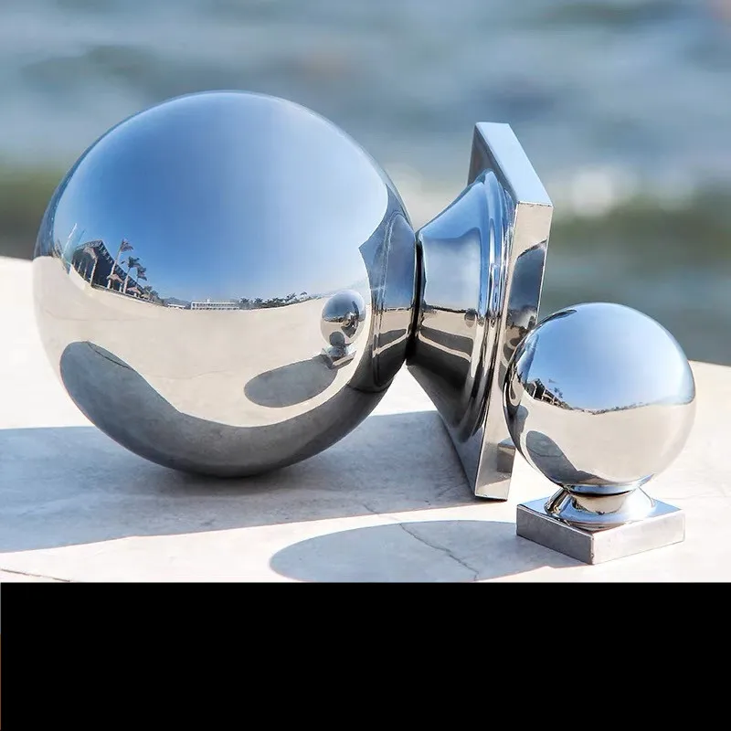 304 stainless steel connected ball square ball welded hollow suitable for stair handrail outdoor guardrail decoration