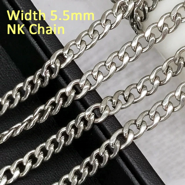 Catena In Acciaio Inox 7mm X 5m - Per Gioielli Fai Da Te - Foto 13