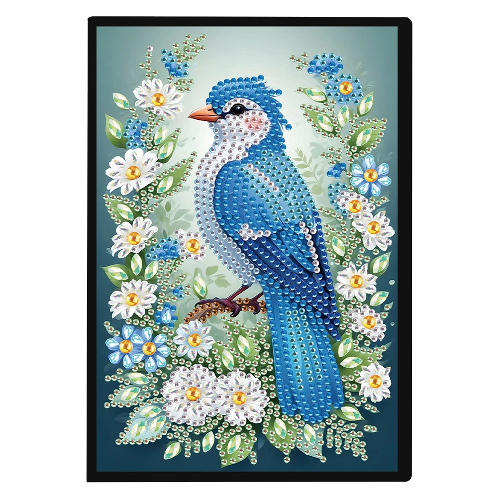 A5 Size Diamond Painting Diary Book with Resin Diamonds