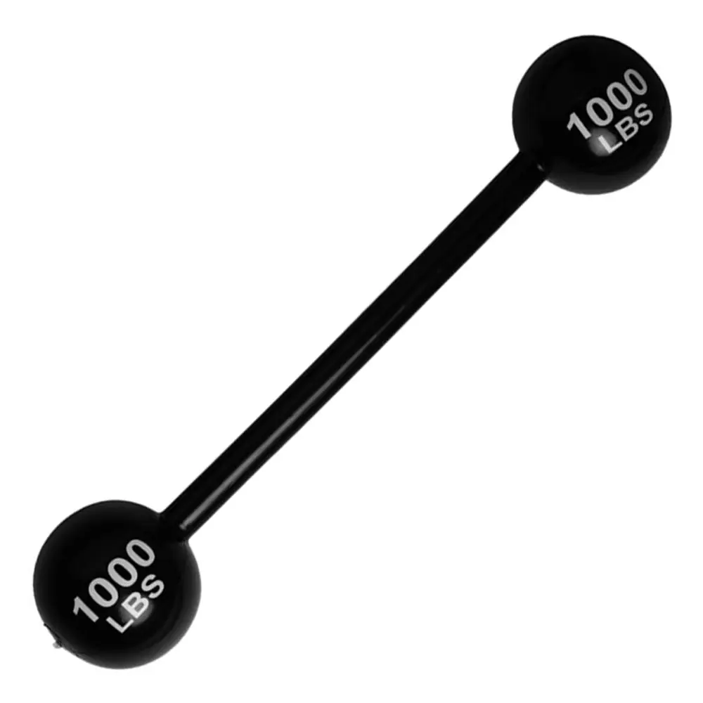 Decoration Parent-child iInteraction Fun Game Barbell Event Game Props Inflatable Barbell Simulation Gym Funny Toys 3