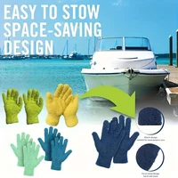 Microfiber Dusting Gloves - Stretchable & Breathable Cleaning Gloves, Non-Waterproof for Cars, Boats, RVs, Pools, Home, Kitchen - Image 8
