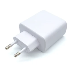 High - Speed 45W USB - C Fast Charging Wall Adapter with PD 3.0 Technology - White EU Adapter