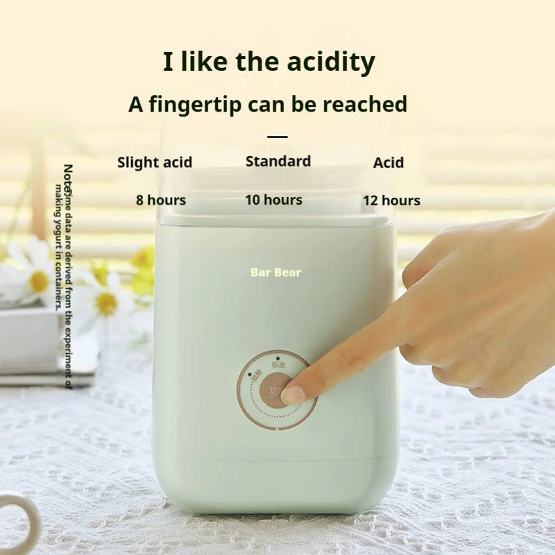 Non disinfection yogurt machine for home fully automatic adjustable constant temperature heating yogurt fermentation portable 3