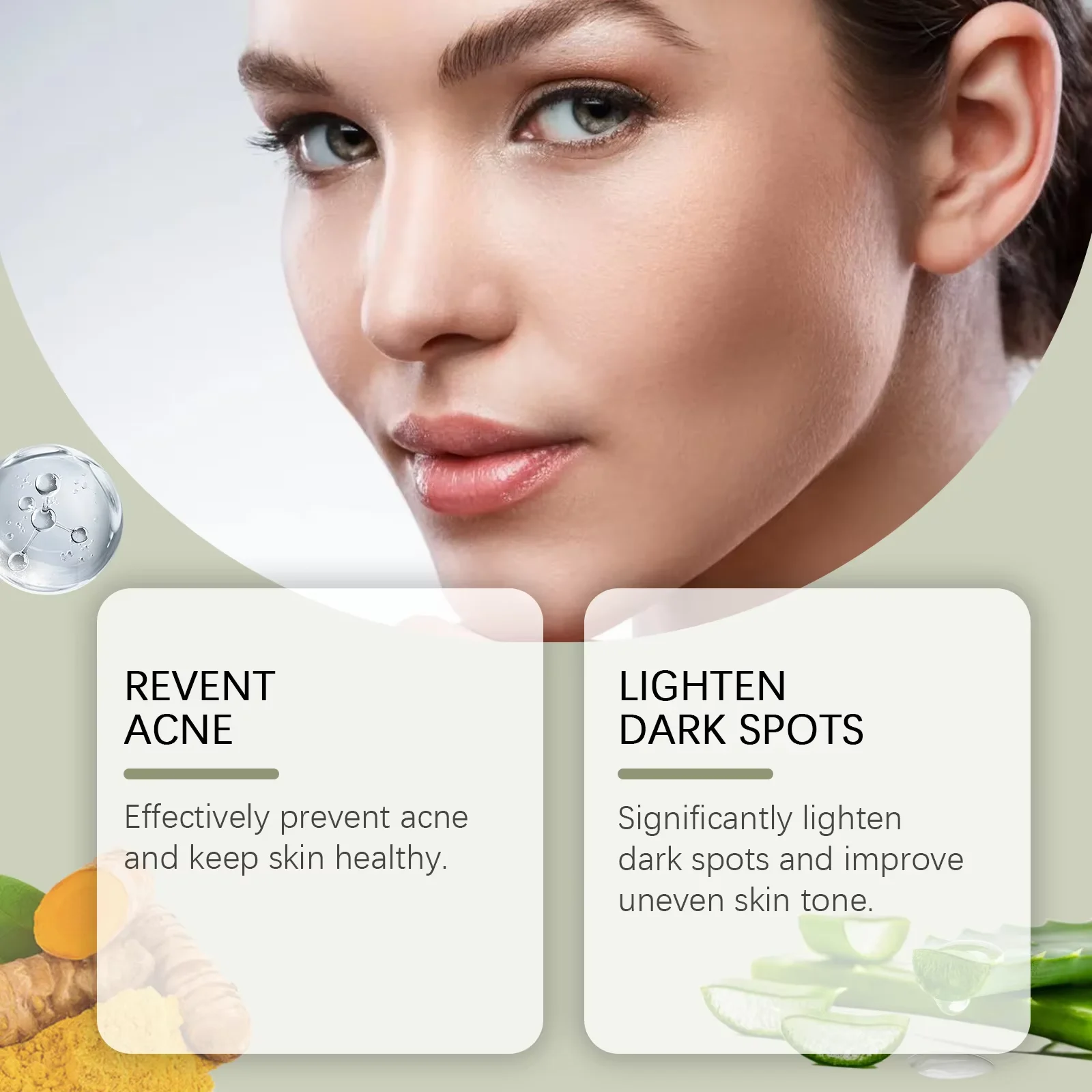 Whi-tening Facial Cleanser Remove Melasma D-ark Sp-ot Pigmentation Anti Acne Deep Moisturizing Brightening Smooth Face Skin Care 6