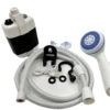 Outdoor Shower Handheld with Suction Cup Camping Shower Electric Shower for Traveling Beach Backpacking Pet Cleaning 4