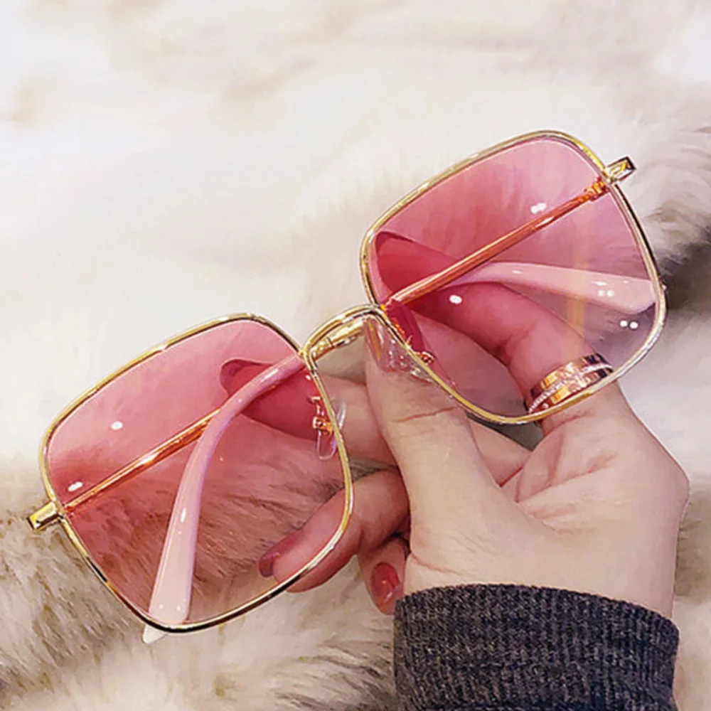 Myopia Photochromic Glasses Women Diamond Studded Oversized