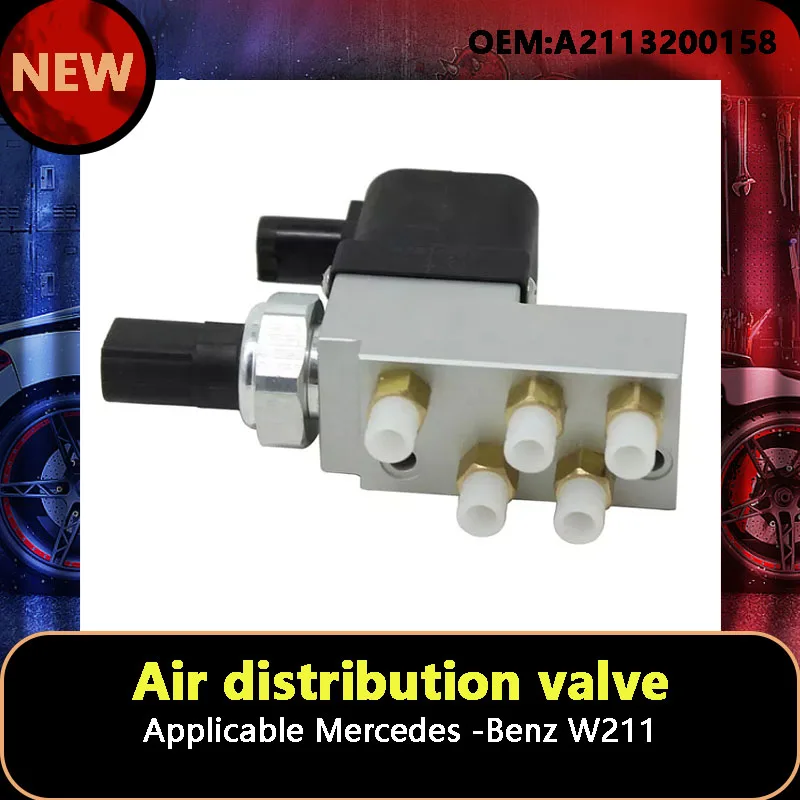 A2113200258 Air Suspension Control Valve Block Air Supply For Mercedes