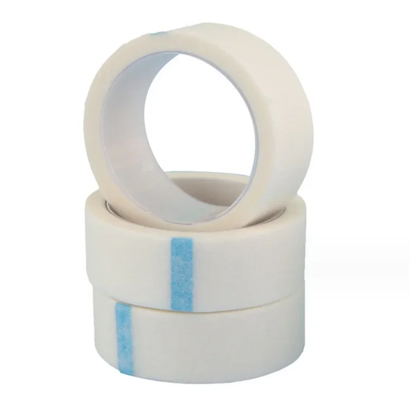 Eyelash extension tape 1/5/10PCS white tape eye false lashes patch breathable medical paper tapes 9M*1.25CM