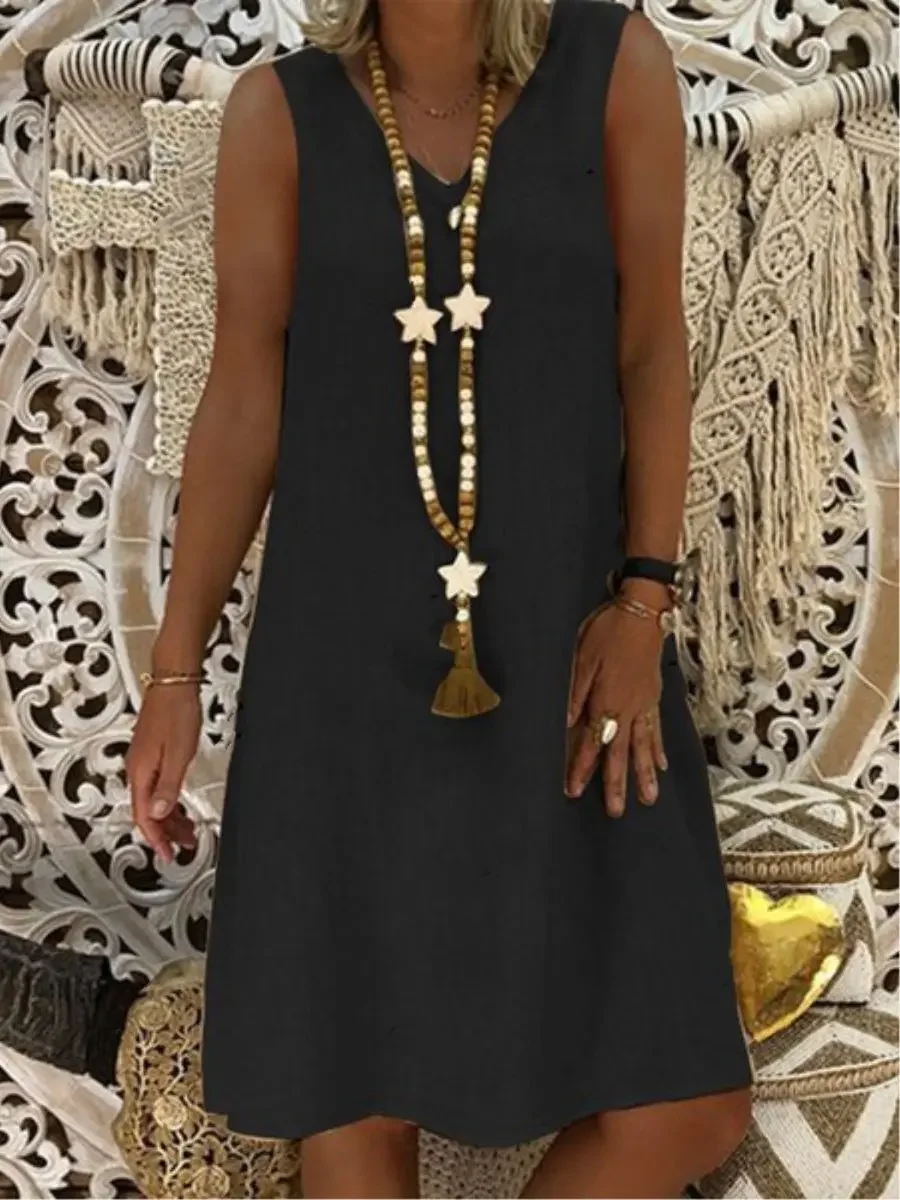 Рисунок 5 - Женское свободное платье без рукавов