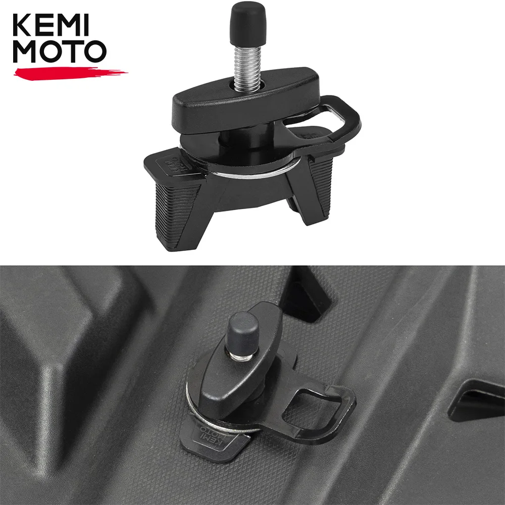 Kemimoto Ancoraggio Espandibile Linq Mount Tie Down Ancore Cargo Bed Tie Down Tab Kit Per Can-Am Maverick Defender Per Sea-Doo 1 Pz