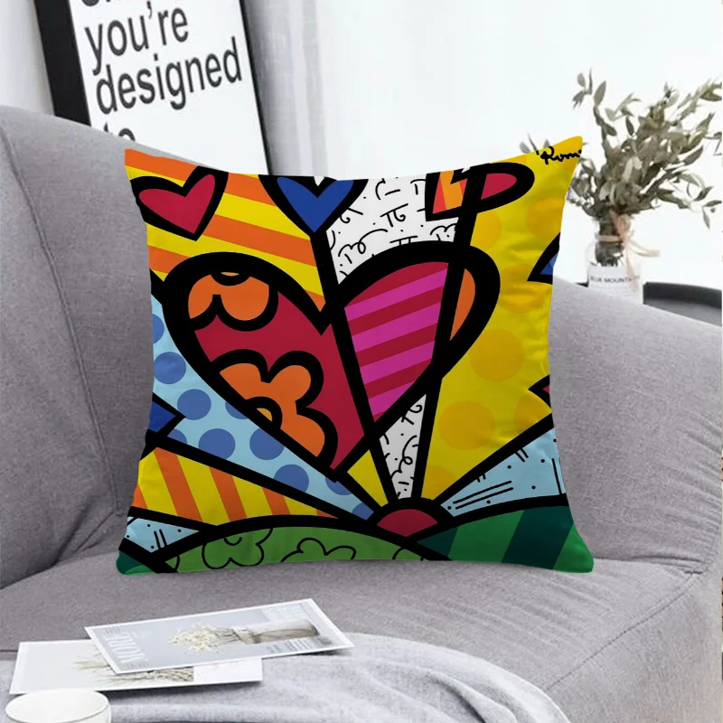 Federa B-Britto Federa Decorativa Fodera Per Cuscino Fodera Per Cuscino Di Lusso Federa Per Divano Car Bed Room Decor Dakimakura Cover