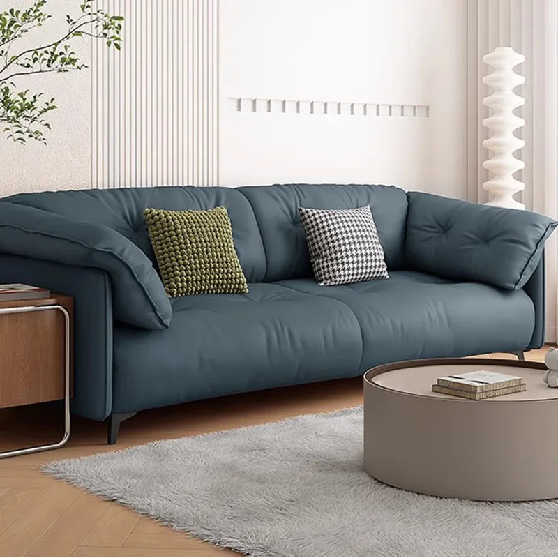 

Cute Simple Living Room Sofa Chairs Soft Modern Nordic Lounge Lazy Sofa Puffs Designer Divano Soggiorno Di Lusso Home Furniture
