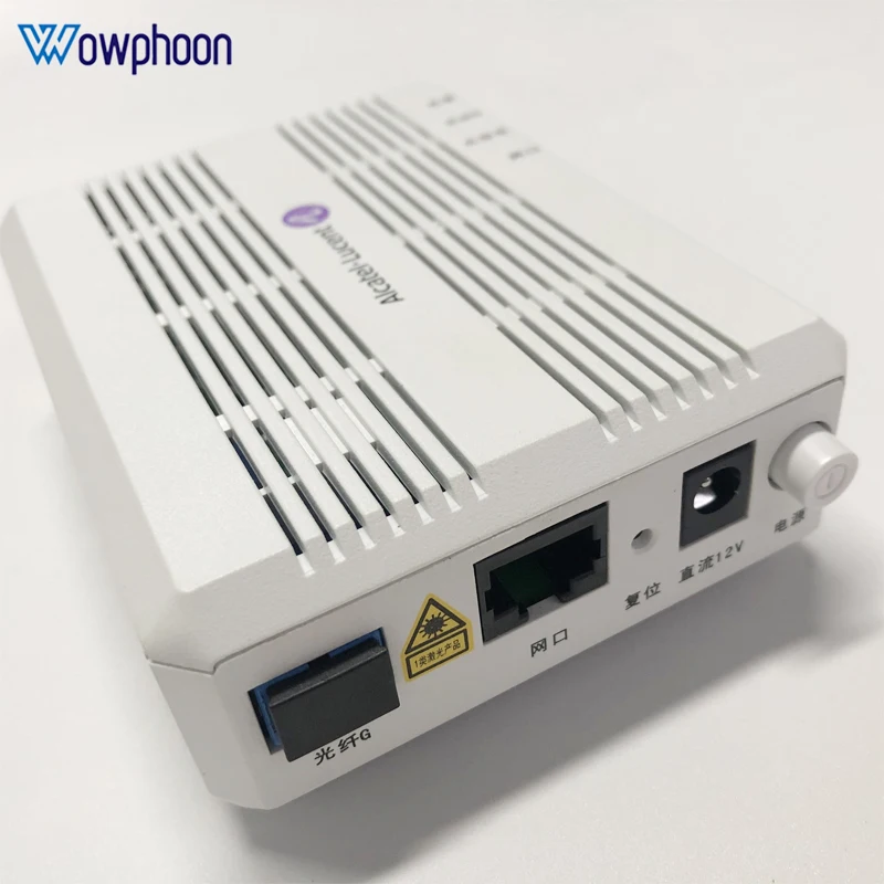 

100% New I-010G GPON ONU Alcatel Lucent Bell Optical Network Terminal FTTH ONT With 1 GE Ethernet Port, english version