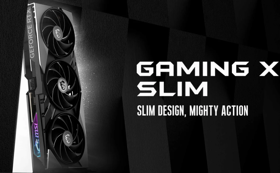 Description Picture 3 of itemOriginal Authentic MSI GeForce RTX 4070 SUPER 12G GAMING X SLIM Esports Gaming Computer Graphics Card  GDDR6X 650W Power Source