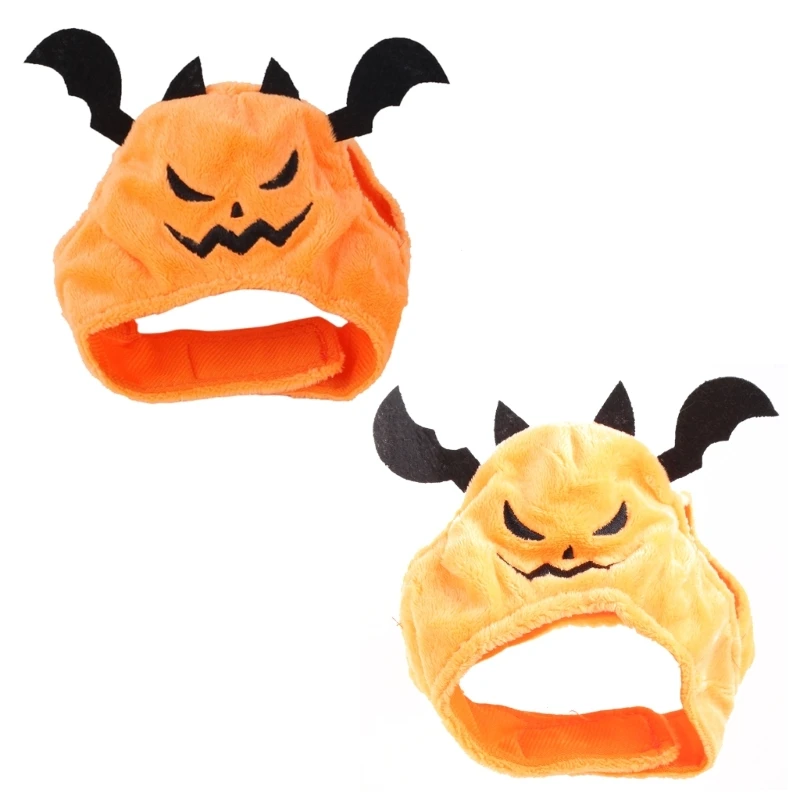 

Pet Bat Cap Halloween Bat Costume Dress Up Accessories Adjustable Cap 2 Colors