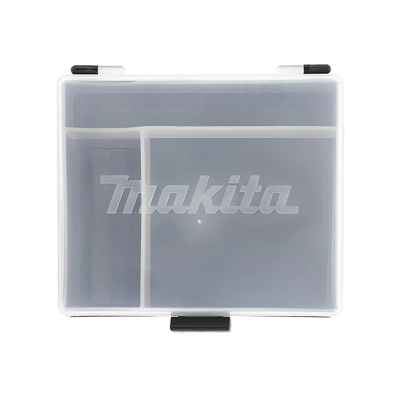Makita 824781-0 Plastic Empty Box Drill Bit Screw Parts Partition Multifunctional Portable Mini Portable Tool Case Storage Kit 5