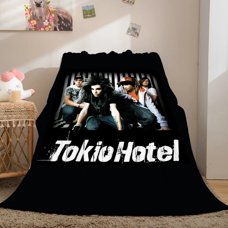 

Decorative Sofa Blanket Tokio Hotels King Size Blanket Double Bed Blankets for Winter Fluffy Soft Blankets Microfiber Bedding