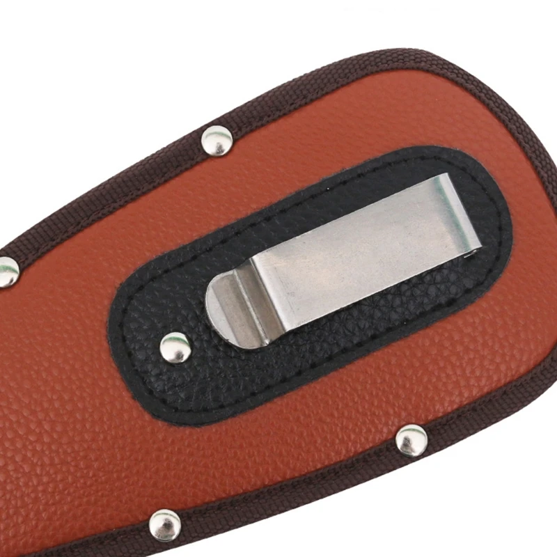 Pruner Sheath Leather Holster Scabbard for Pruning Shears/Garden Scissors Hand Pruner and Folding Knife Holder 2