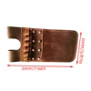 Cowhide Archery Quiver Arrows Pocket Archery Back Pouch Quiver Arrows Storage Hip Archery Pocket Quiver 6
