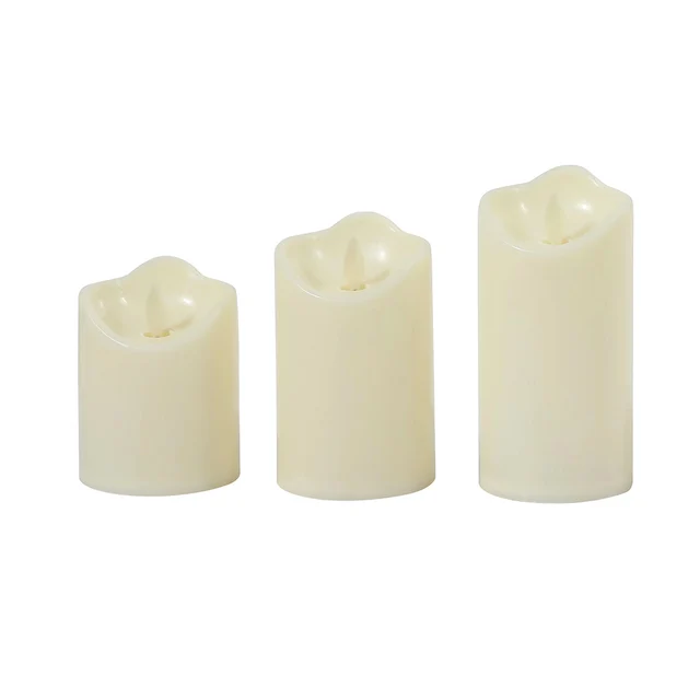 Candele LED Senza Fiamma - 6 Pezzi Con Effetto Tremolio Per Decorazioni Natalizie E Cene Romantiche - Foto 11
