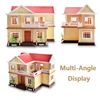 Classic House Miniature Items Forest Family Rabbit 1/12 Dollhouse Miniatures Te Game for Girls Kitchen Accessories Pretend Play 5