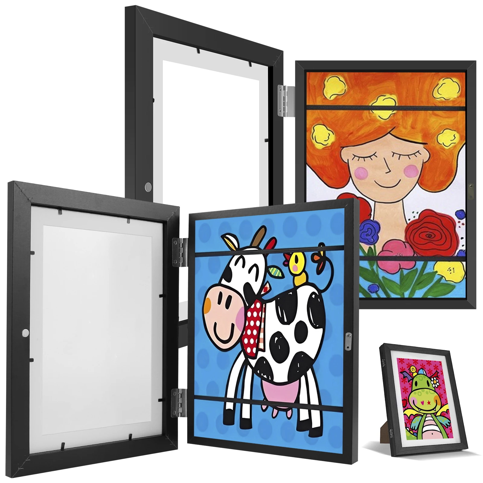 Black 2PC With Stand