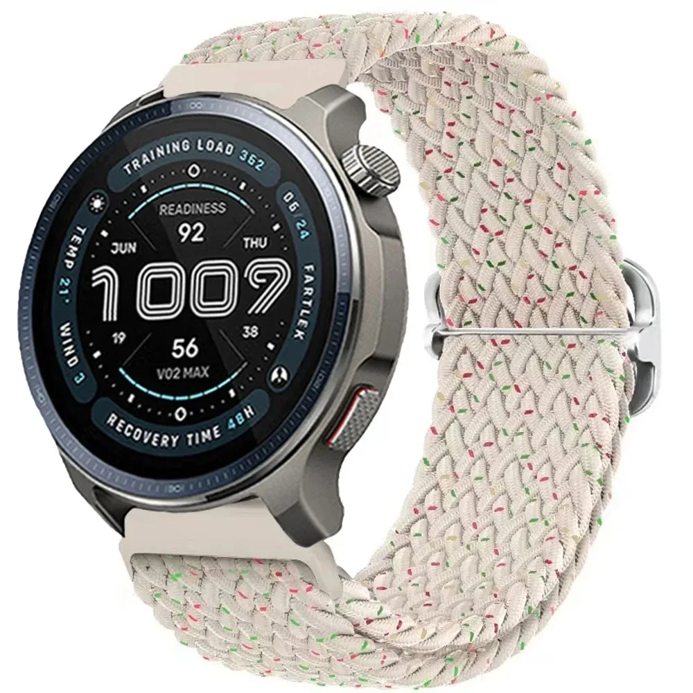 Sport Nylon Strap, 22mm/20mm Adjustable Watchband Bracelet