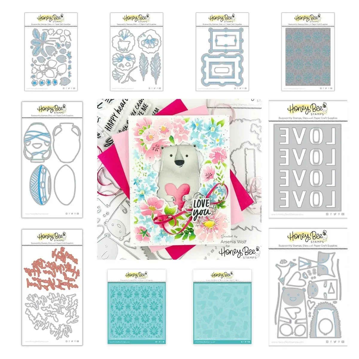 Lovely Layers Metal Cutting Dies Stencil Hot Foil Per Scrapbooking Paper Craft Handmade Card Album Punch Art Cutter 2023 Nuovo