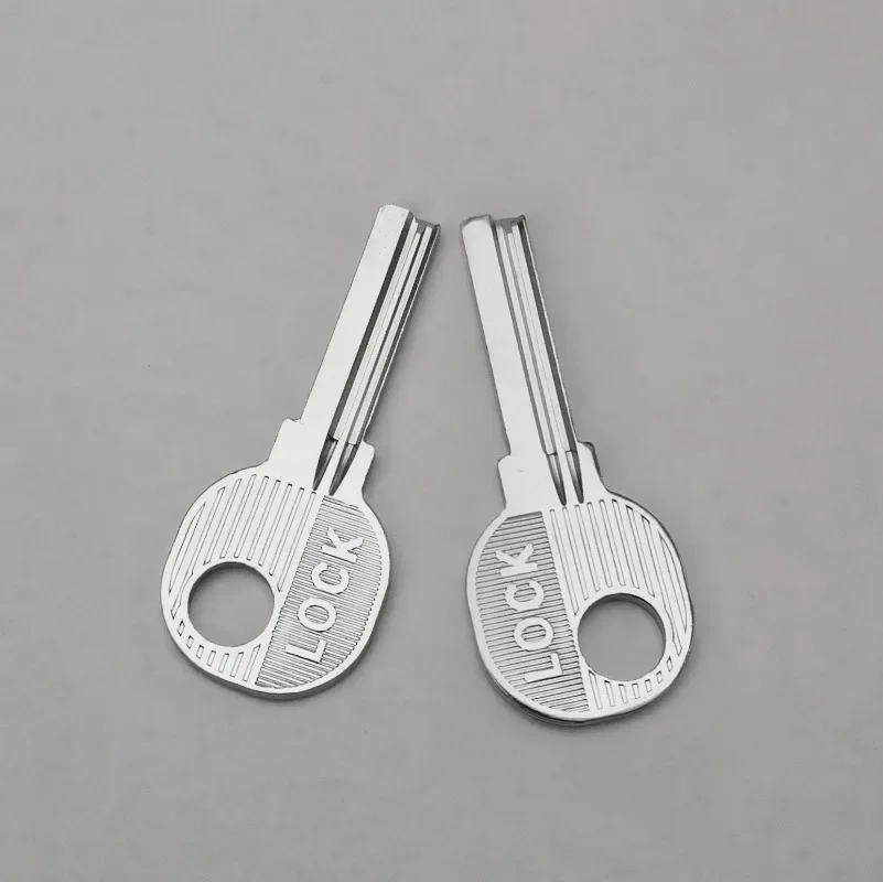 2PC E-342LR Is Suitable for The 4th Square Right Key Blank and The 4th Square Wooden Door Lock Key Blank