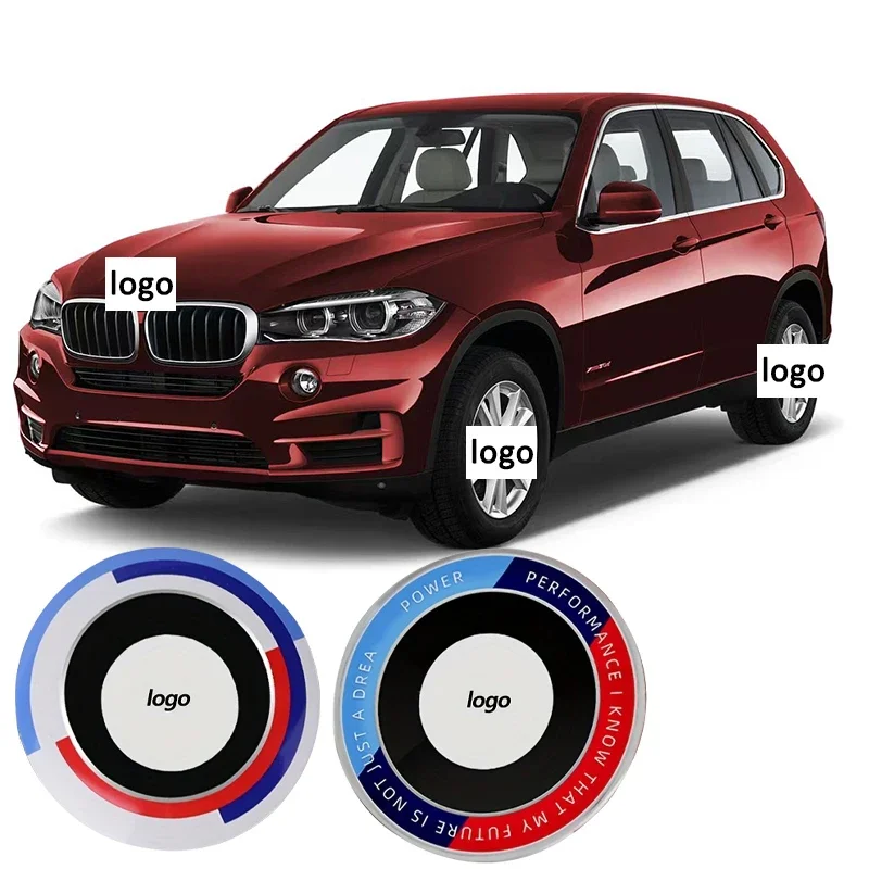 BMW 50 주년 기념 핸들 배지 엠블럼, 82mm 후드 프론트 74mm 트렁크 45mm, E39 E46 E90 E60 F10 F30 G01 G30 액세서리