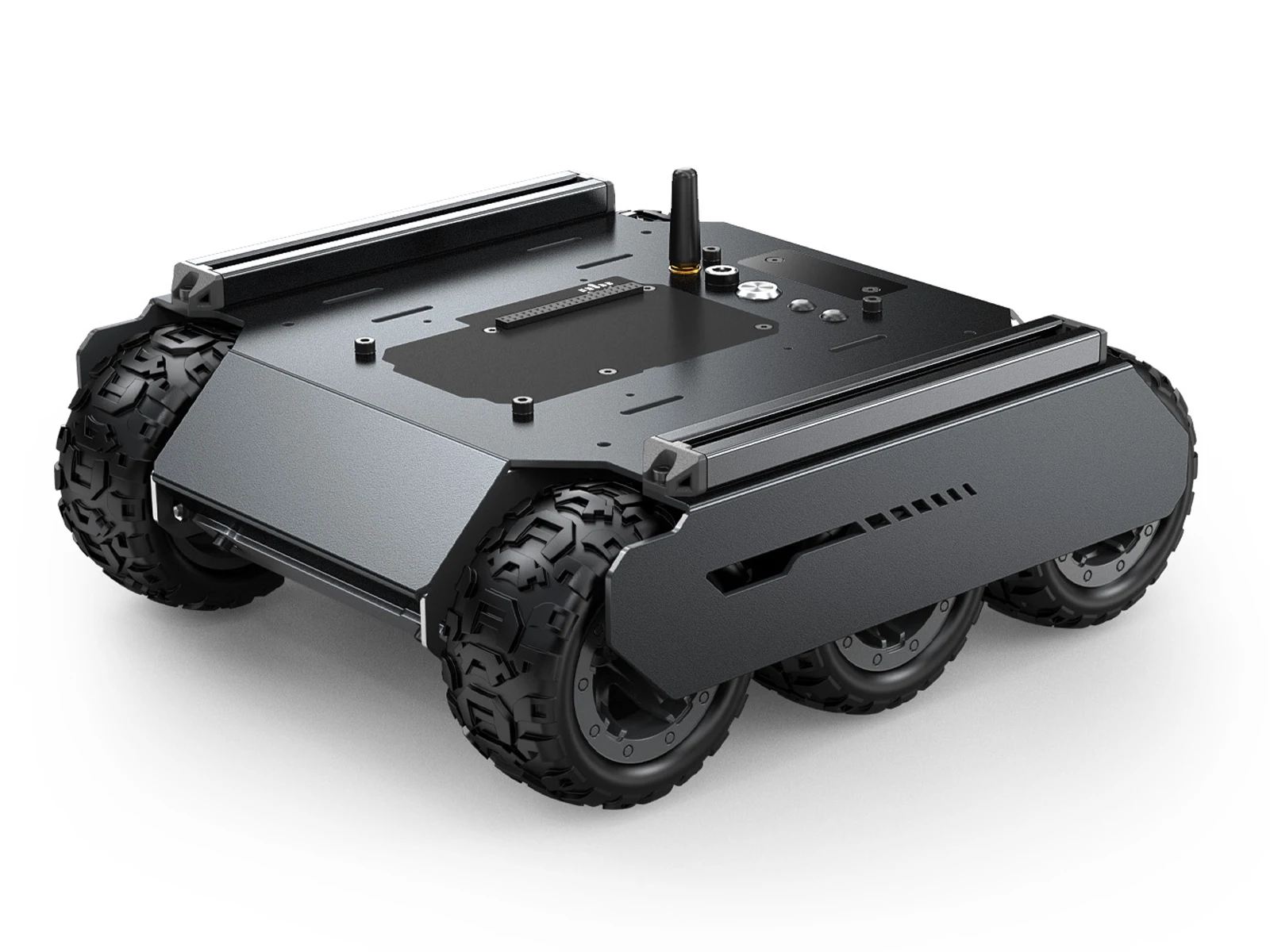 

Waveshare гибкий и расширяемый 6x4 внедорожный UGV, с удлинительными рельсами и ведомым компьютером ESP32, 6 колес 4WD, мобильный робот