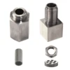 Car Universal O2 Oxygen Sensor Spacer Engine Light Adapter Bung Catalytic Converter Fix Iron Nickel Plating oxygen sensor 4