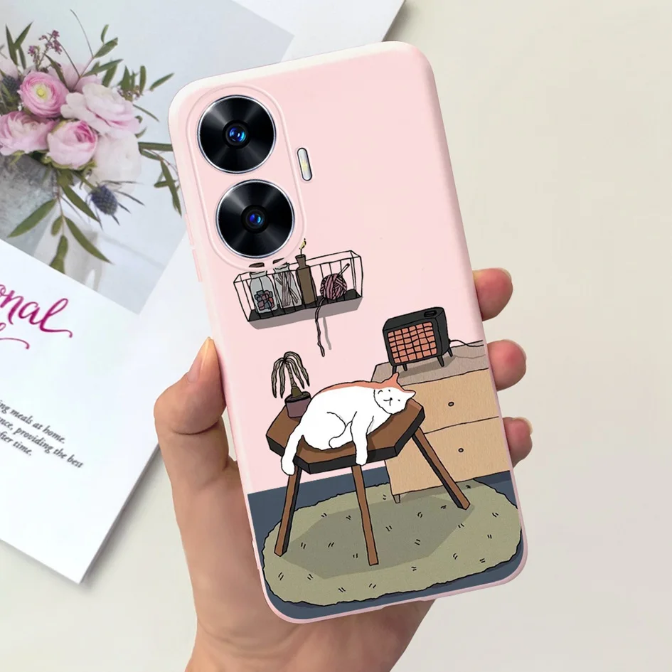 Cute Cartoon Flower Silicone Phone Case - Soft Slim Shockproof Bumper