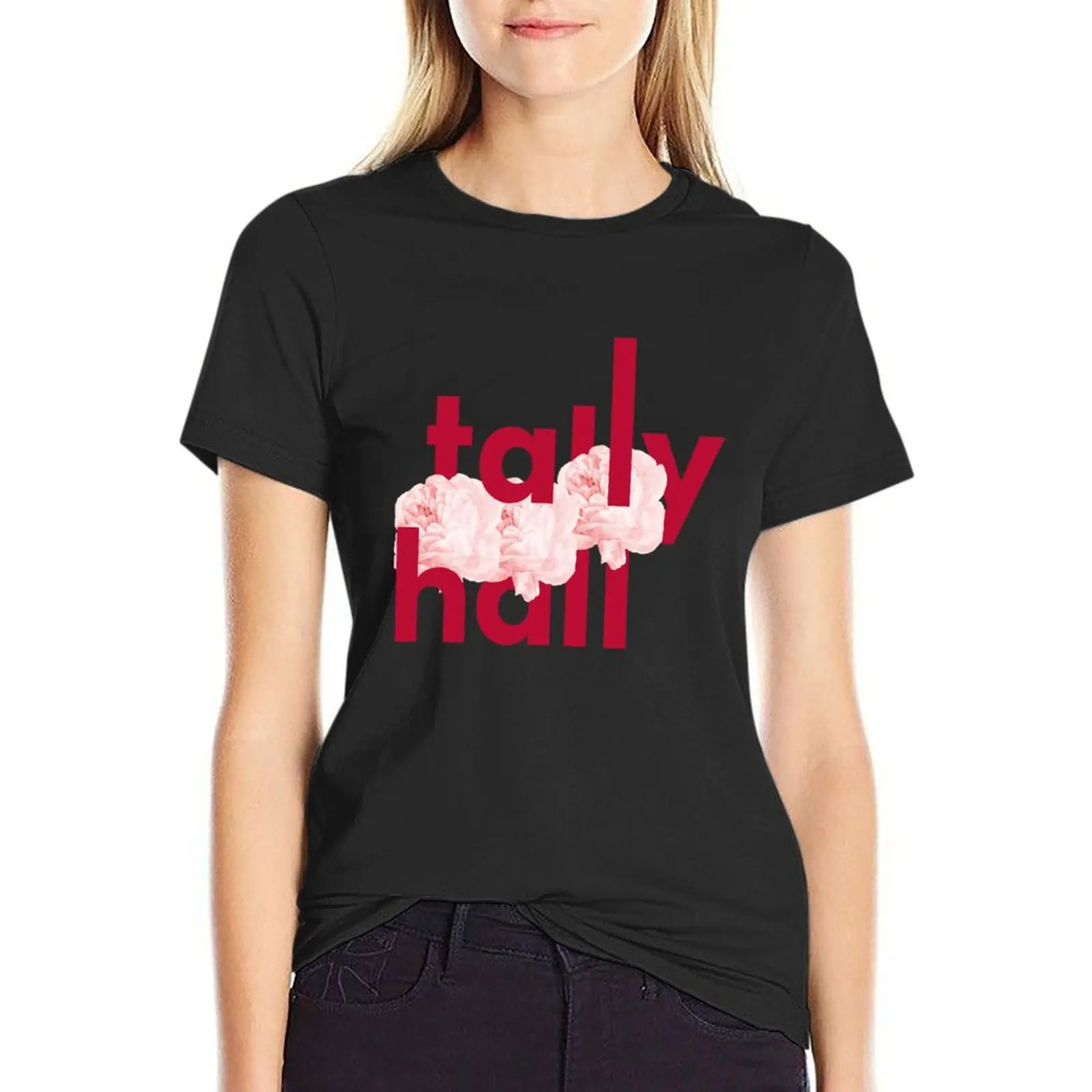 

Tally Hall My Favorite People T-shirt plus size tops kawaii clothes graphics plain t shirts for Women