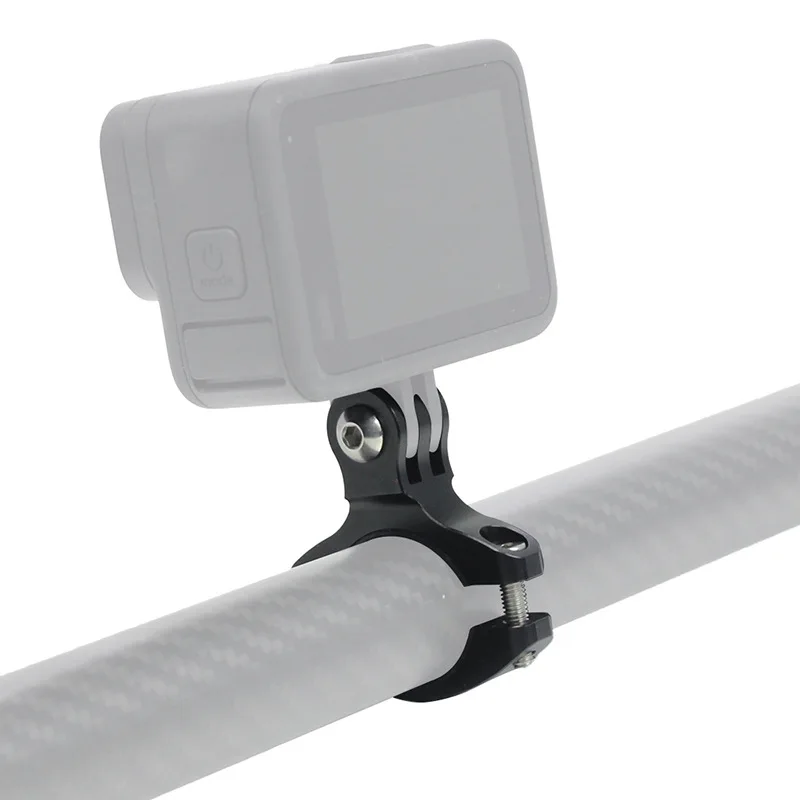 

Reliable Connection for Video Camcorder on Bike Handlebars Durable Aluminum Construction and Compatible Clip Holder