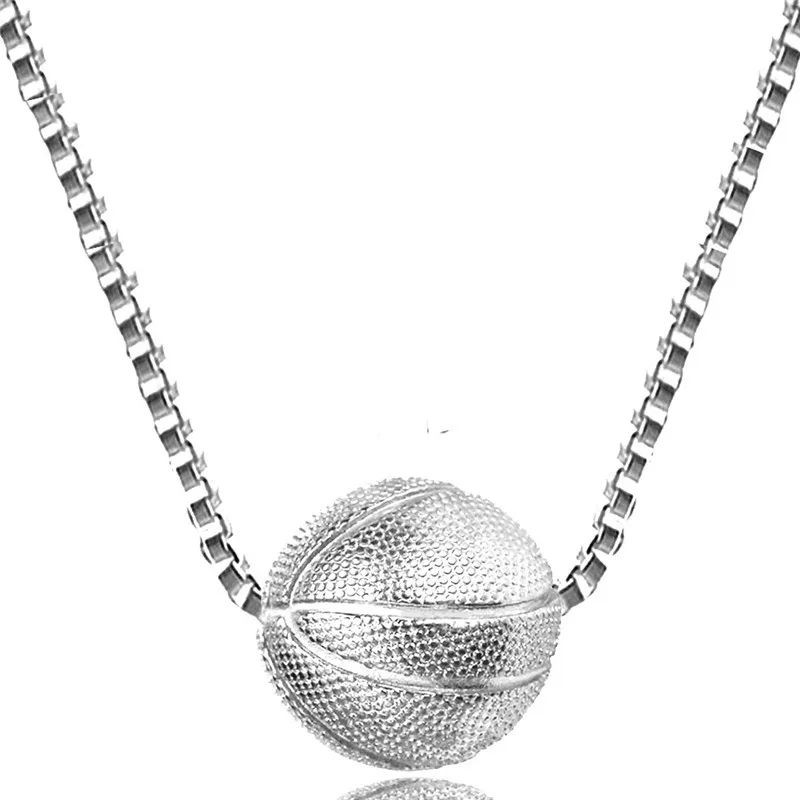 

Fashion Female Football Pendant Necklace Women Stainless Steel Pendant Necklace Jewelry For Men/Women Wholesale Dropshipping