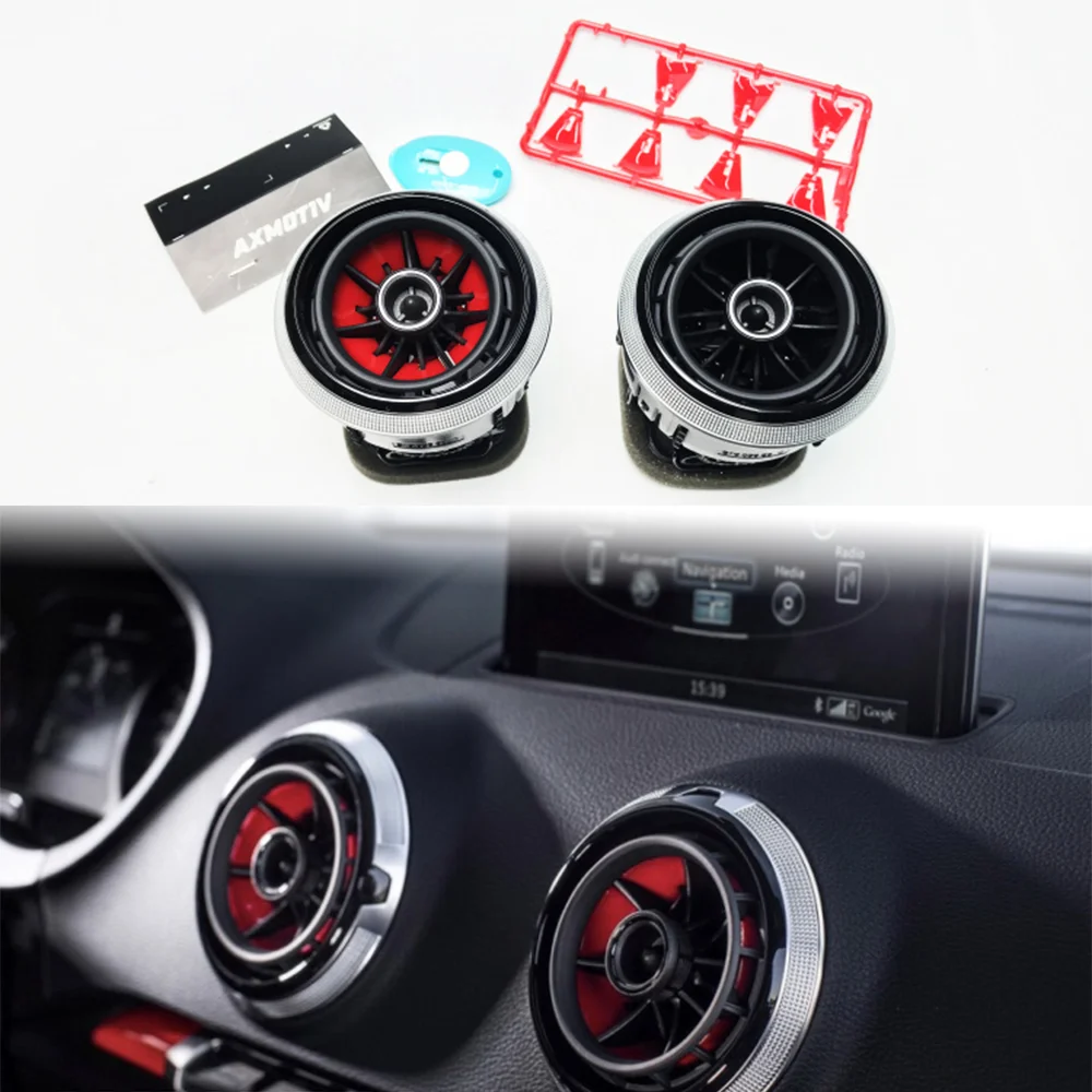 アウディA3 S3 RS3 8v 2014 2015 2016事前改築エアコンacベント