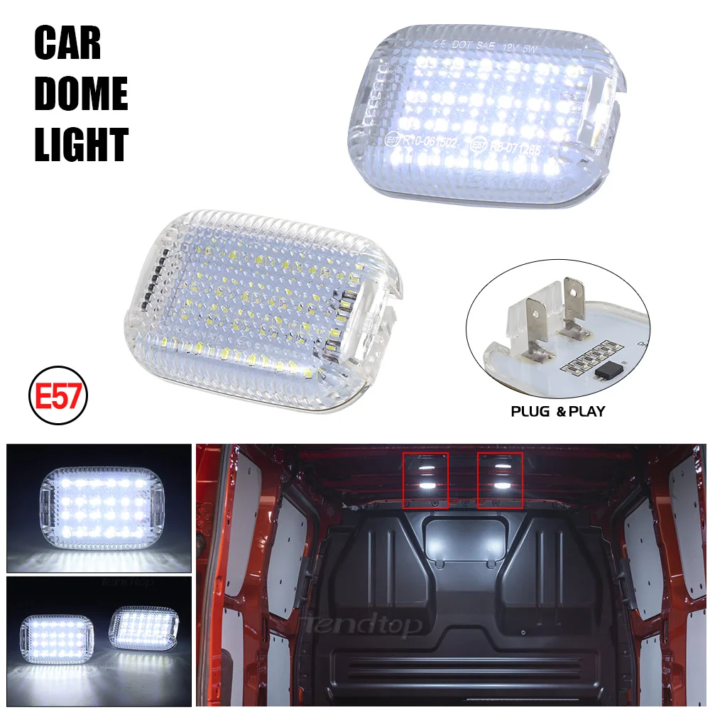 Per 14-2023 Ford Transit Connect Ford Transit 150/250/350/350 Hd Van Ford E-Transit Led Dome Light Load Cargo Area Lampada Interna